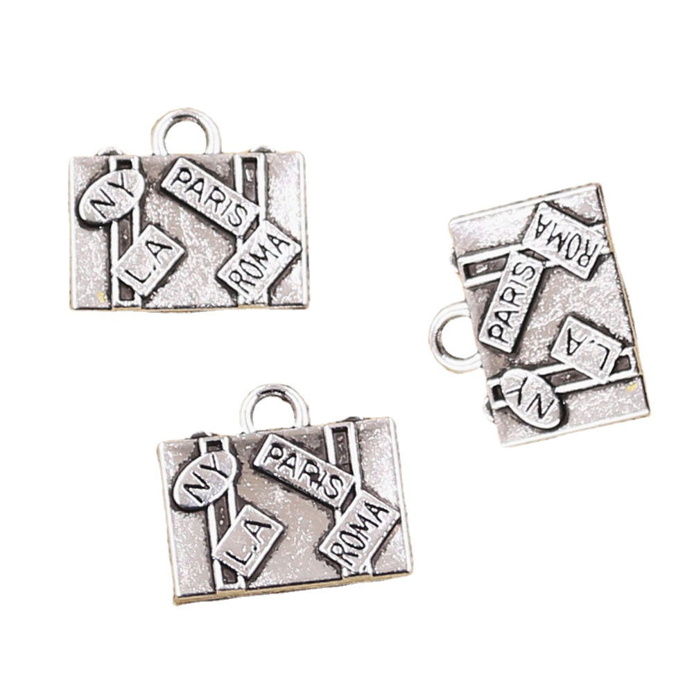 Jewelry Making New York - 10 sztuk Charms torby podróżne nowy