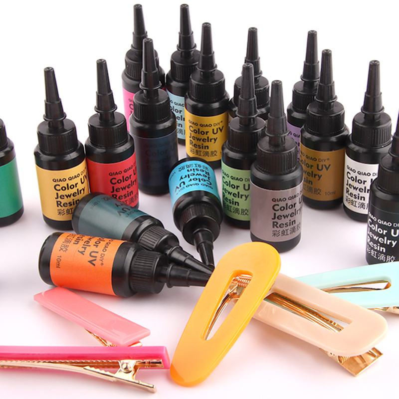 Jewelry Making Glue - Kolorowy twardy klej żywiczny UV ultrafioletowe
