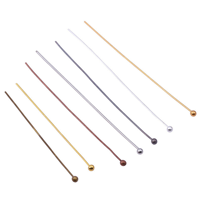 Jewelry Making Head Pins - 200 sztuk/partia 16 20 25 30