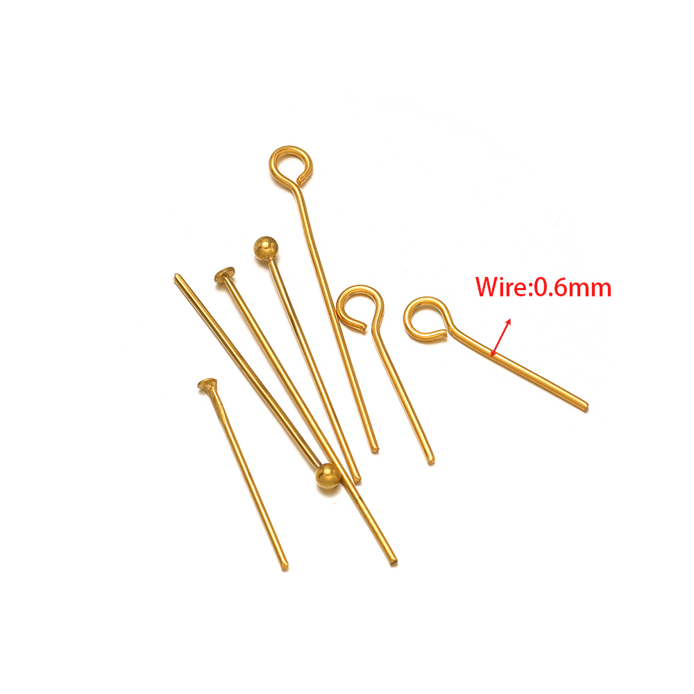 100/50szt Igły ze stali nierdz – Jewelry Making Head Pins recenzja i cena