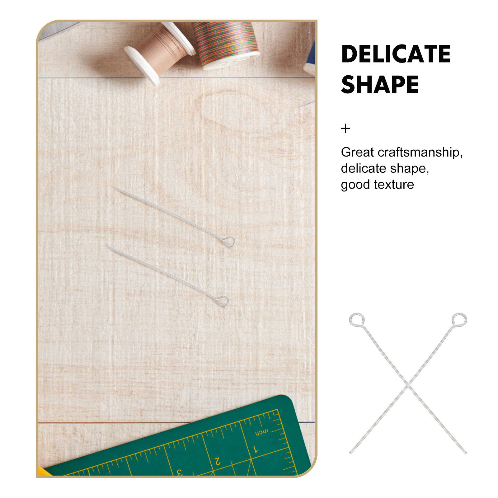 300 sztuk szpilek z oczkiem do – Jewelry Making Head Pins recenzja i cena