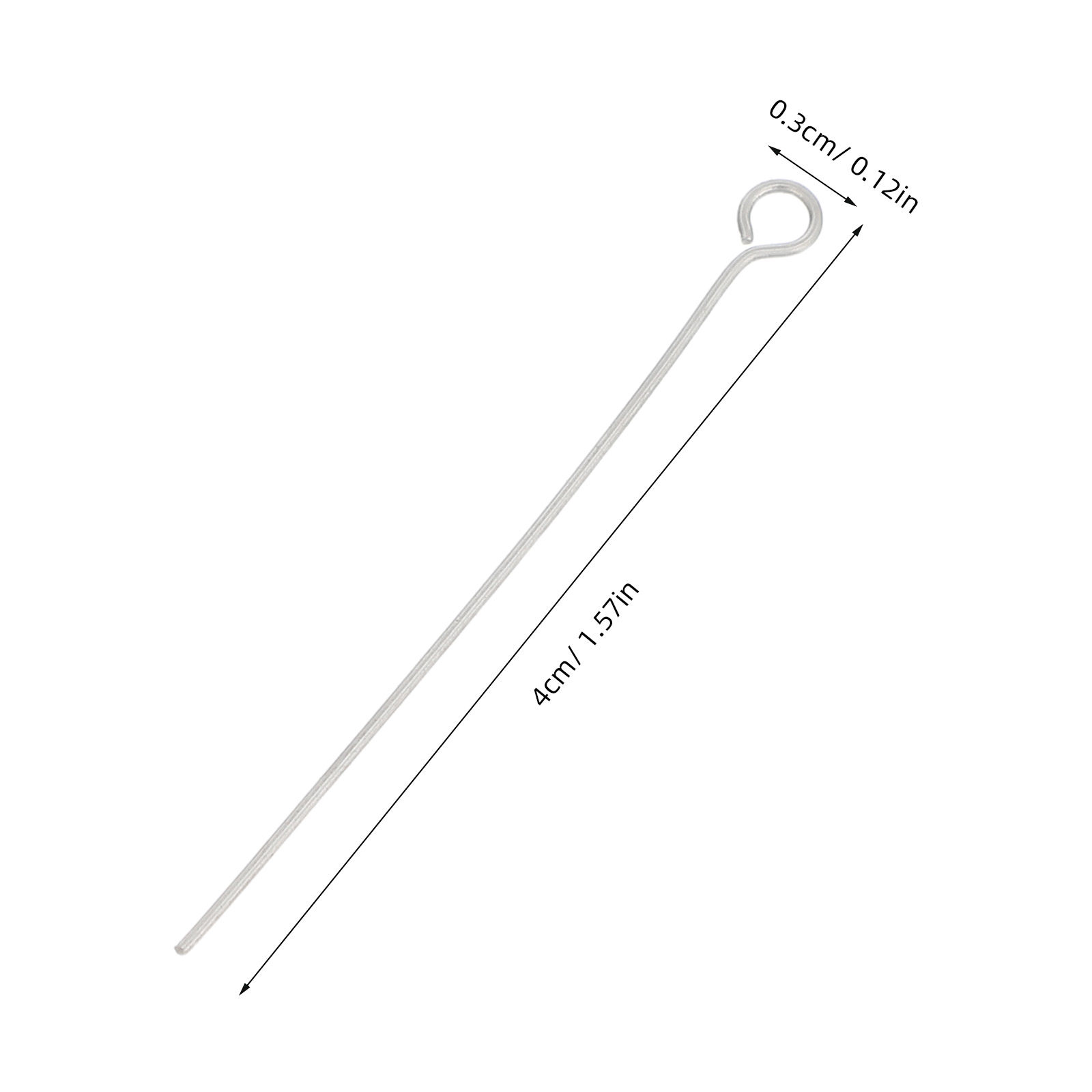 300 sztuk szpilek z oczkiem do – Jewelry Making Head Pins recenzja i cena
