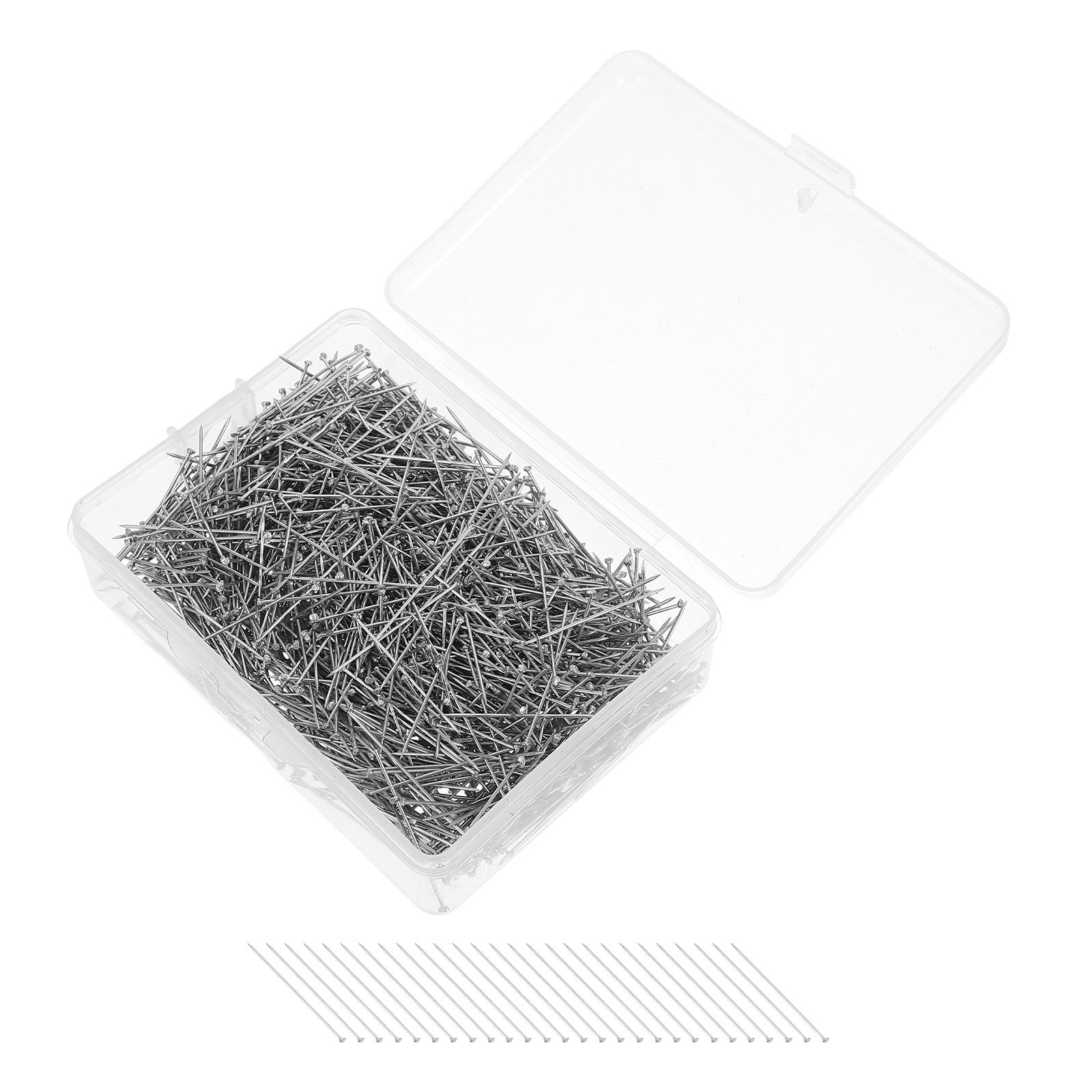 1600 szt. Szpilki ze stali nie – Jewelry Making Head Pins recenzja i cena