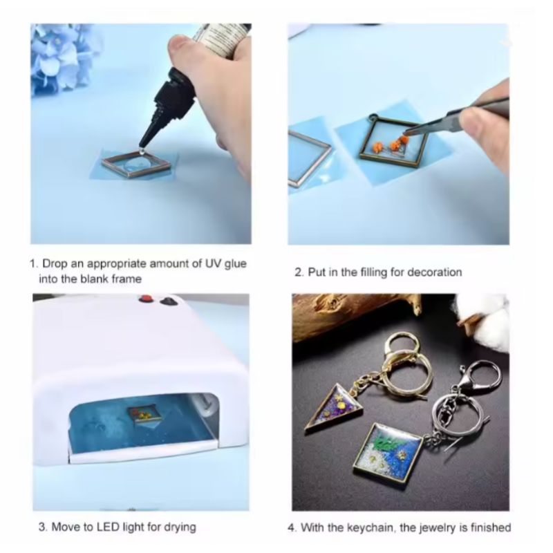 100g Żywica UV Przezroczysta,  – Jewelry Making Glue recenzja i cena