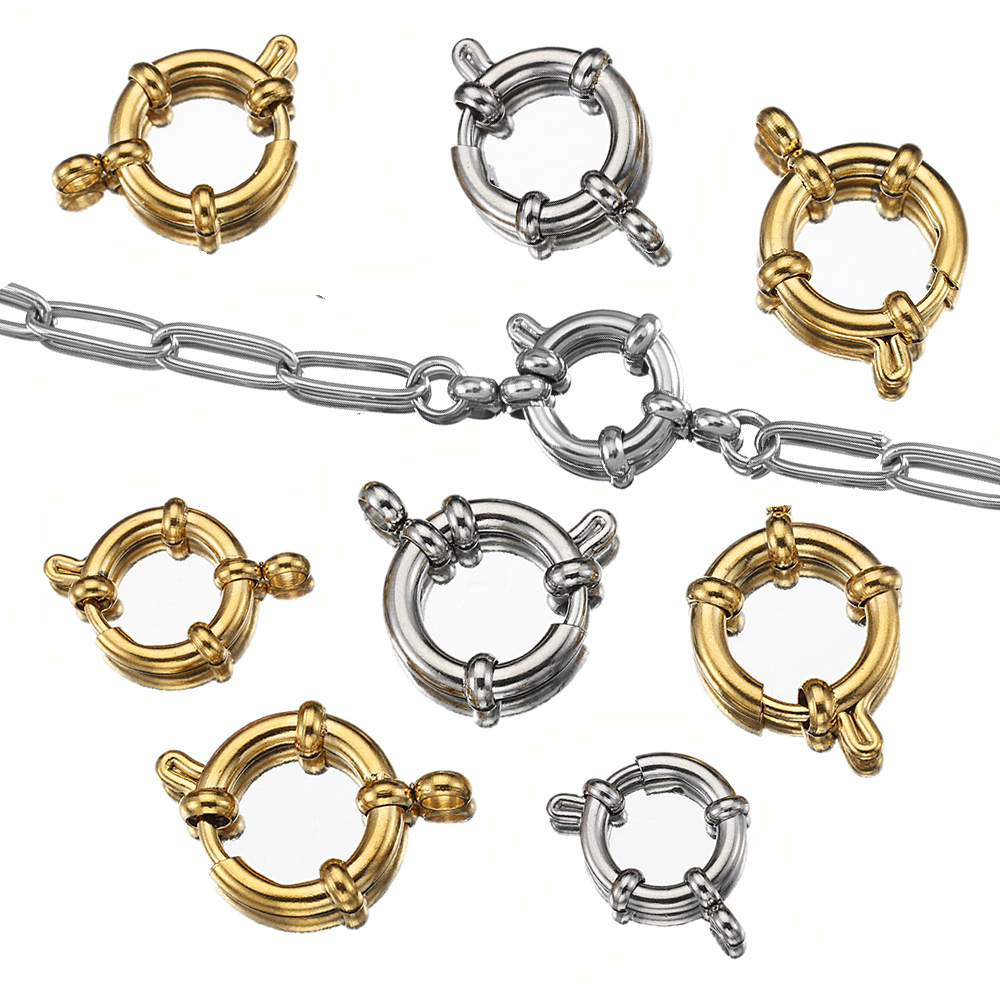 4 szt. Zapięcia sprężynowe ze  – Jewelry Making Class recenzja i cena