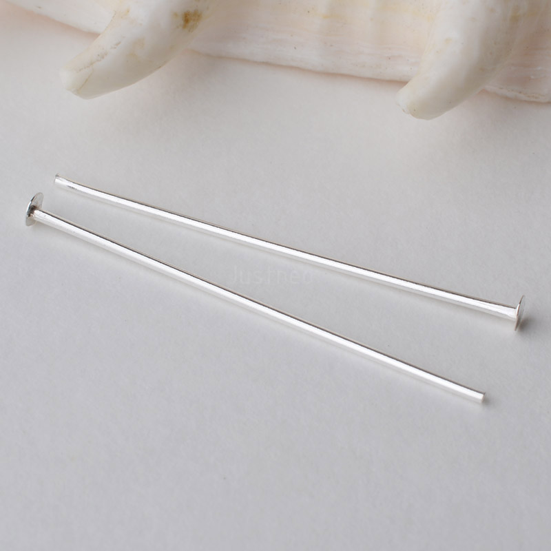 Szpilki z płaską główką ze sre – Jewelry Making Head Pins recenzja i cena