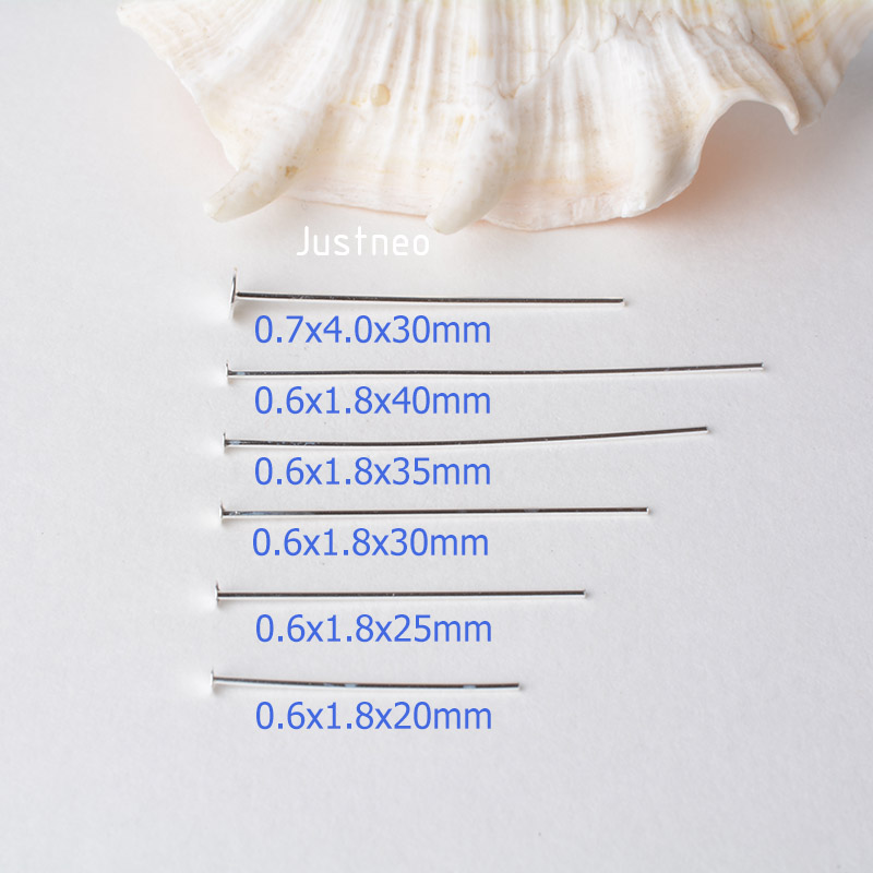 Szpilki z płaską główką ze sre – Jewelry Making Head Pins recenzja i cena