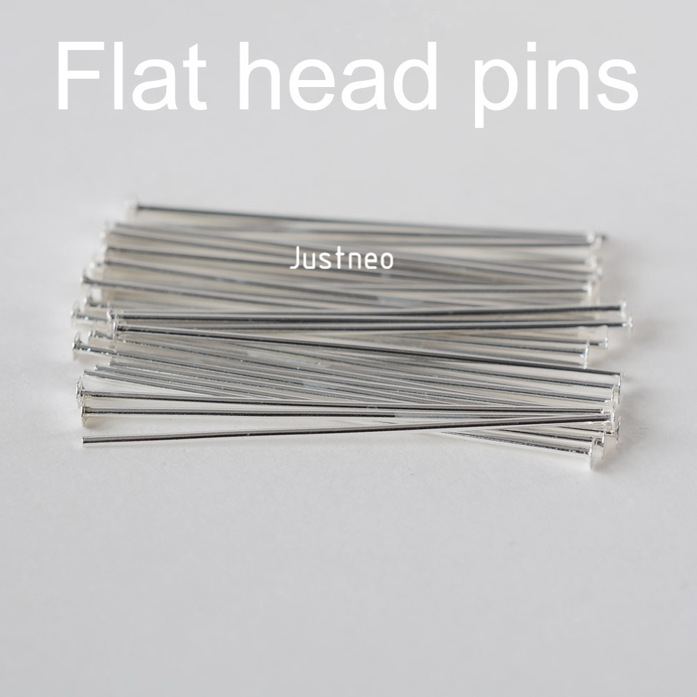 Szpilki z płaską główką ze sre – Jewelry Making Head Pins recenzja i cena