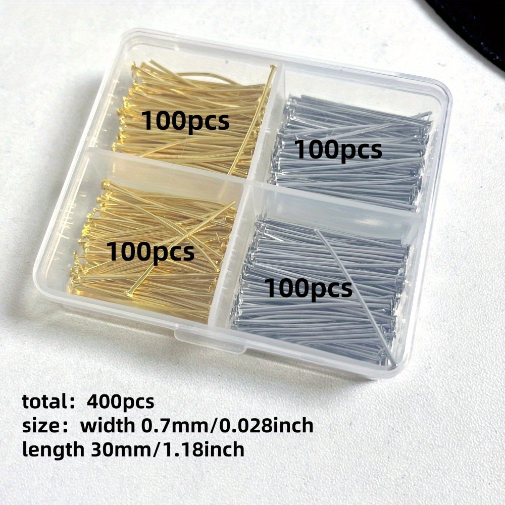 400 szt. Mieszane szpilki z że – Jewelry Making Head Pins recenzja i cena