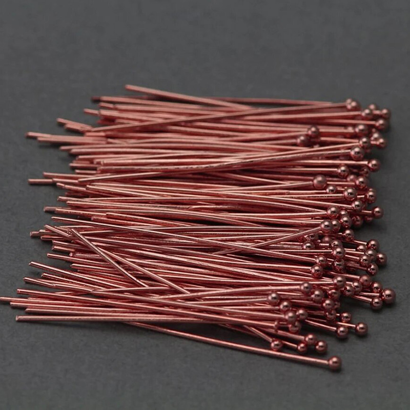 Drut z różowego złota próby 14 – Jewelry Making Head Pins recenzja i cena