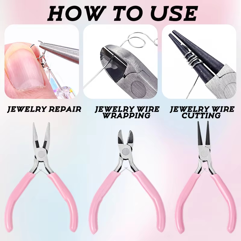 3-częściowy zestaw mini szczyp – Jewelry Making Round Nose Pliers recenzja i cena